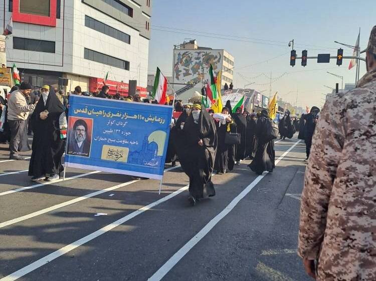 شهرستان تهران | رزمایش بزرگ راهیان قدس برگزار شد