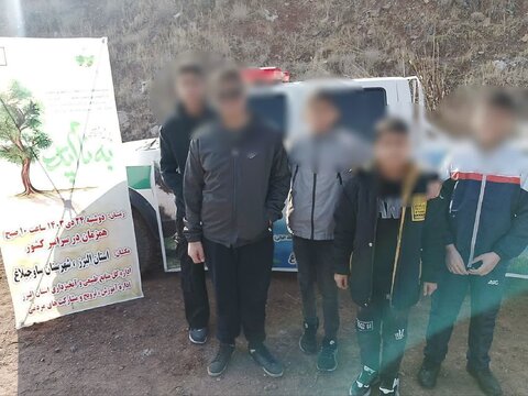 پویش سراسری نهالکاری بنام پدر با حضور فرزندان