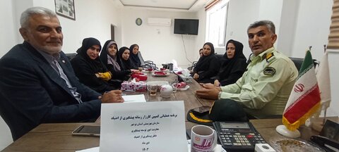 دشتستان| جلسه پیشگیری از اعتیاد کارزار رسانه ایی پیشگیری از اعتیاد در بهزیستی دشتستان