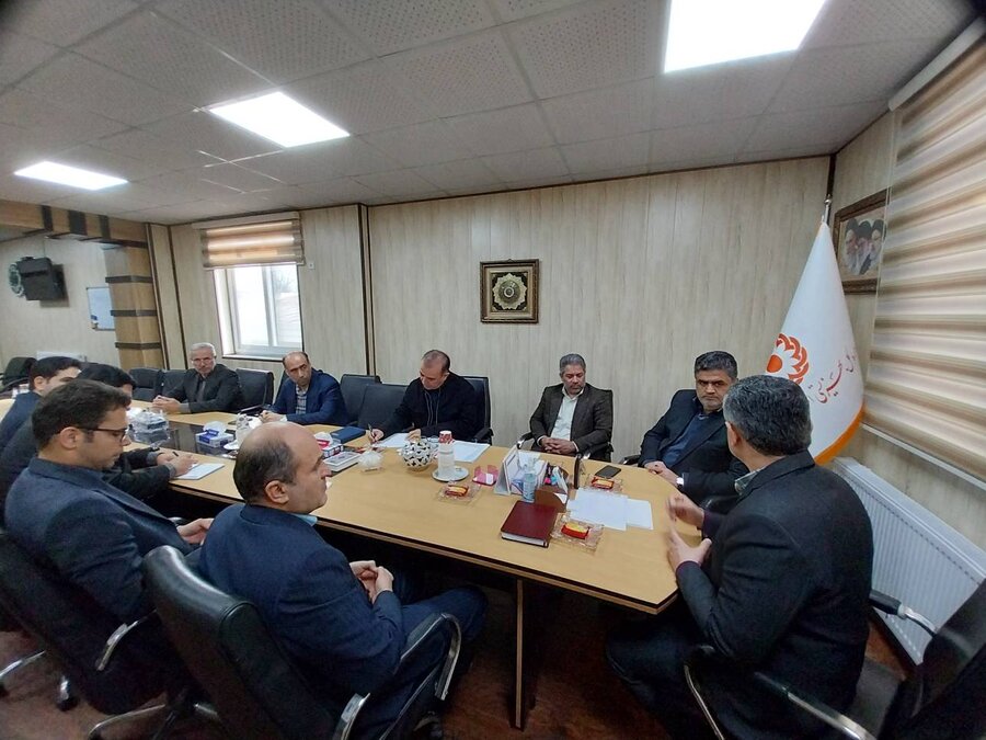 دیدار و نشست مشترک مدیر کل بهزیستی گیلان با مدیرکل بنیاد مسکن گیلان