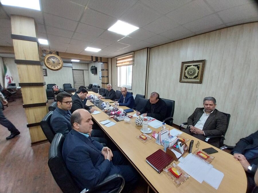 دیدار و نشست مشترک مدیر کل بهزیستی گیلان با مدیرکل بنیاد مسکن گیلان