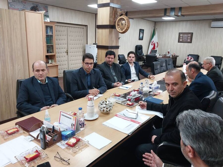 دیدار و نشست مشترک مدیر کل بهزیستی گیلان با مدیرکل بنیاد مسکن گیلان