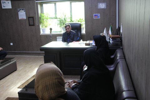 گزارش تصویری| میز ارتباطات