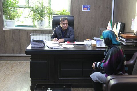 گزارش تصویری| میز ارتباطات