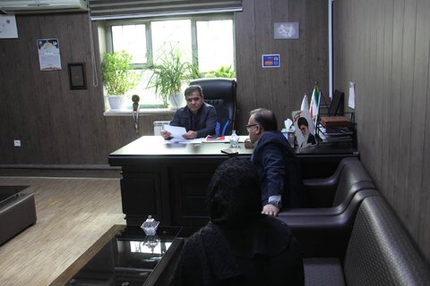 گزارش تصویری| میز ارتباطات