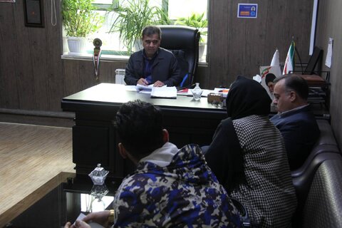 گزارش تصویری| میز ارتباطات