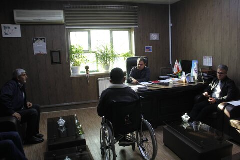 گزارش تصویری| میز ارتباطات