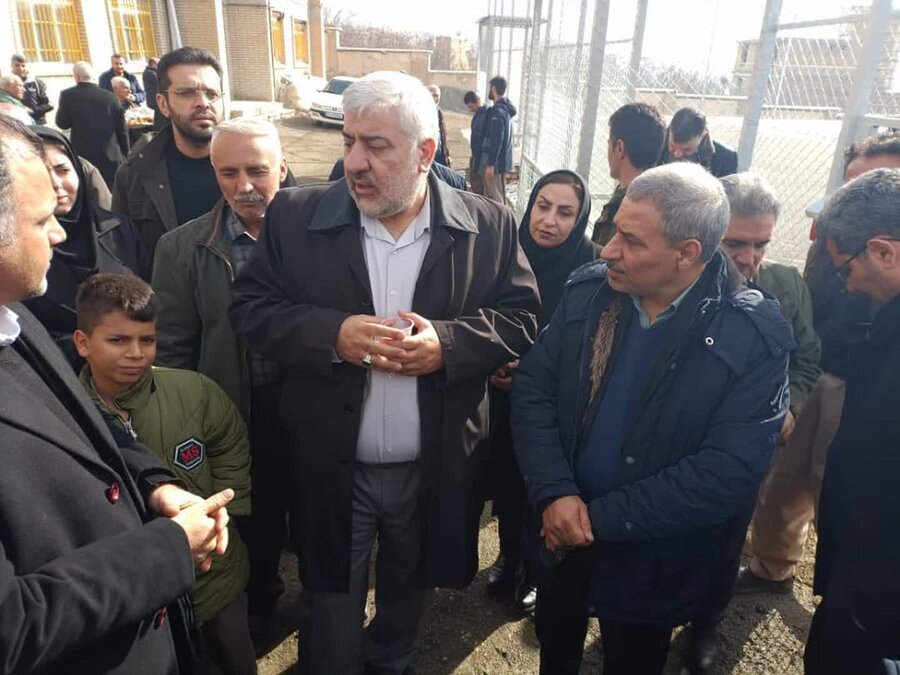 کامیاران | دیدار نماینده ی مجلس و مدیر کل بهزیستی کردستان با مردم