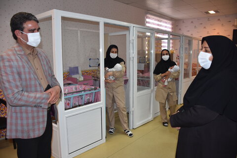 بازدید شیرخوارگاه