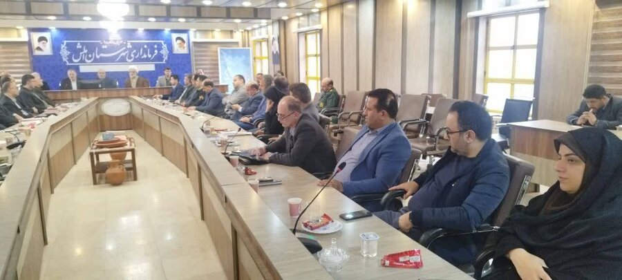 نشست شورای اداری در فرمانداری شهرستان املش