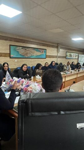 حضور مدیرکل پیشگیری ازمعلولیتها و تلفیق اجتماعی سازمان بهزیستی کشور دراستان بوشهر