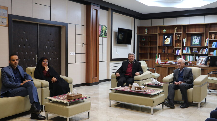 دیدار رئیس سازمان بهزیستی با استاندار خراسان شمالی