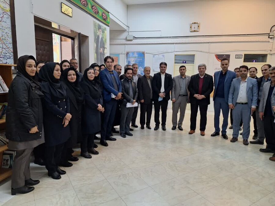 جلسه شورای اداری با حضور رئیس سازمان بهزیستی