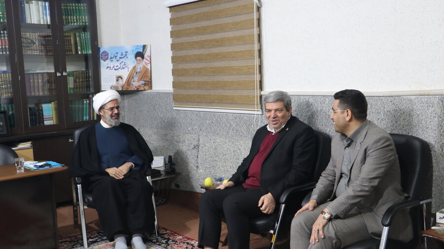 دیداررئیس سازمان بهزیستی با امام جمعه بجنورد