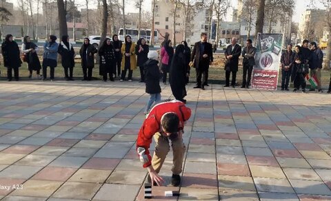 جشنواره ورزشی خانواده بزرگ بهزیستی ساوجبلاغ در پارک خانواده