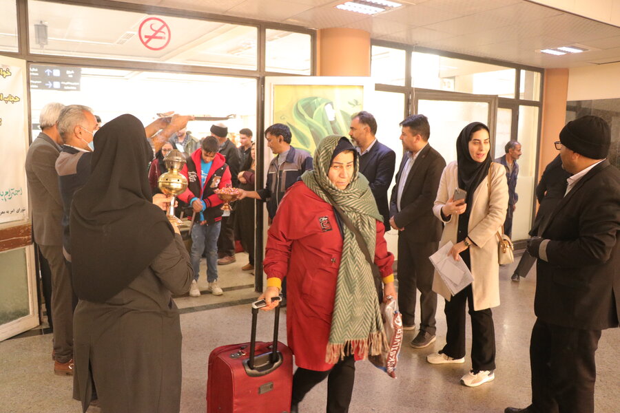 اعزام مددجویان زائر اولی بهزیستی استان کرمان به مشهد مقدس
