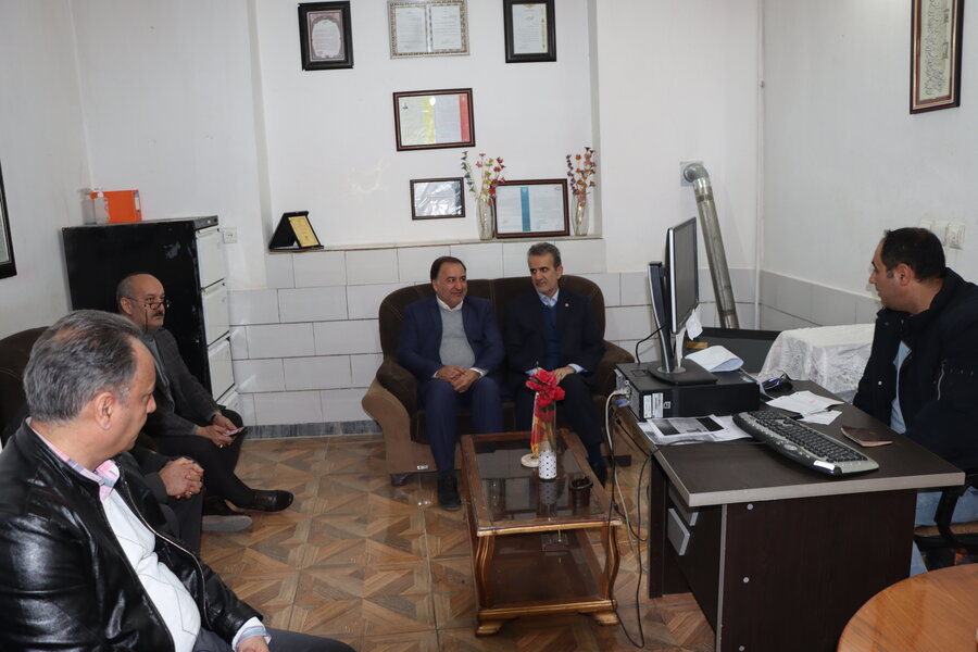 بازدید معاون سلامت اجتماعی از مرکزخدمات اجتماعی اورژانس 123 اراک ومرکز مشاوره تلفن 1480و مرکز معتادین بهبود یافته