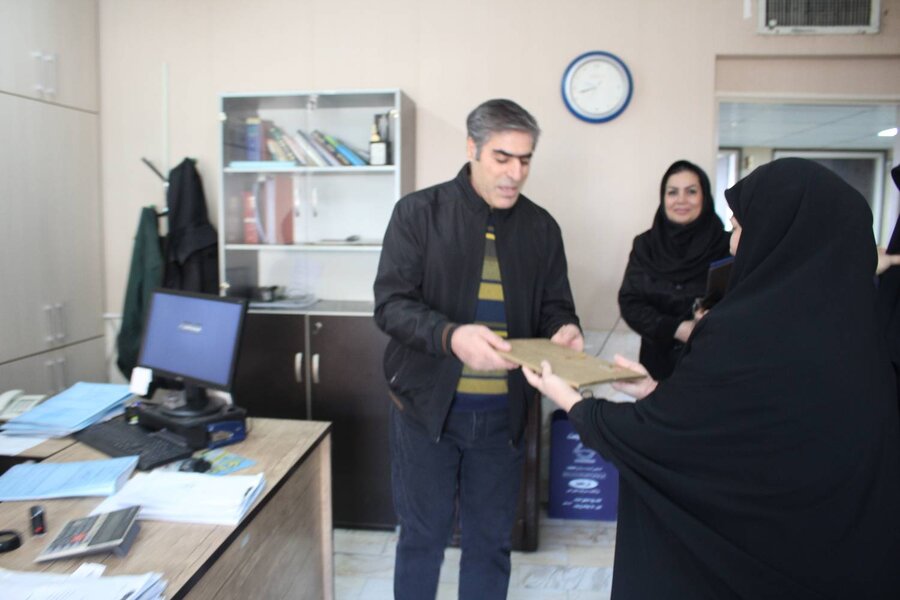 جانباران شاغل در بهزیستی البرز تقدیر شدند 