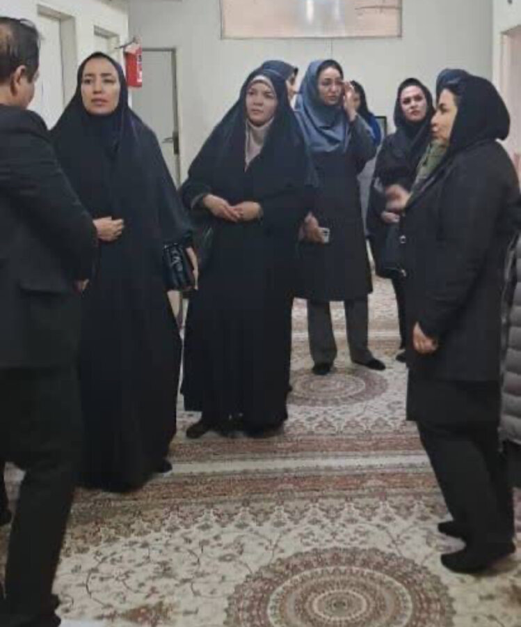 بازدید دفتر امور بانوان استانداری و مشاورین بانوان دستگاه‌های اجرایی از مراکز نگهداری آسیب‌دیدگان اجتماعی بهزیستی البرز