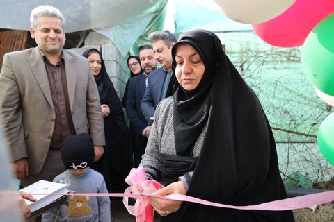 یک طرح اشتغالزایی ویژه بانوی سرپرست خانوار در شهرستان ساری افتتاح شد
