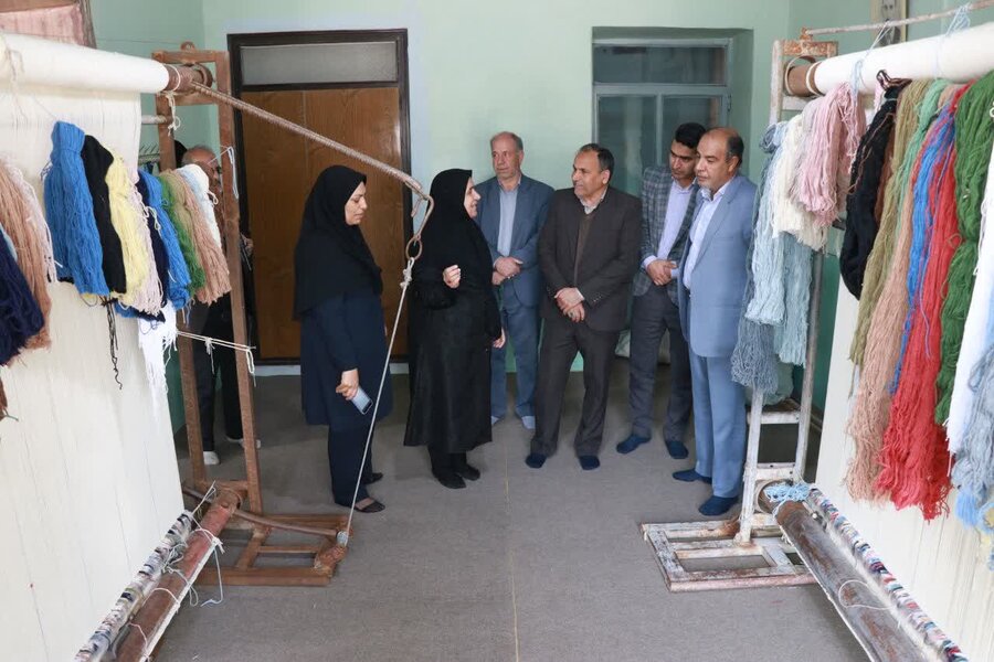 افتتاح دو طرح اشتغالزایی بهزیستی در شهرستان رفسنجان