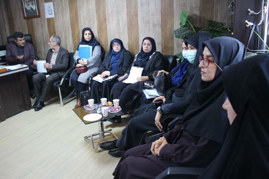 برگزاری جلسه پیگیری اعتبارات و بررسی ارسال اسناد مالی در بهزیستی استان البرز