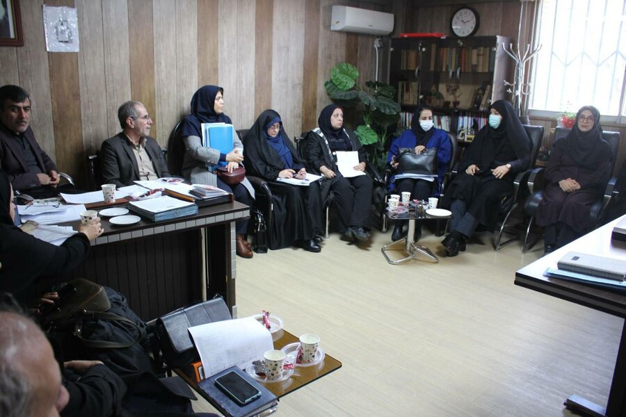 برگزاری جلسه پیگیری اعتبارات و بررسی ارسال اسناد مالی در بهزیستی استان البرز