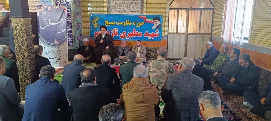 برگزاری مراسم گرامیداشت دهه فجر و اعیاد شعبانیه با محوریت اخلاق مدیران در سلماس