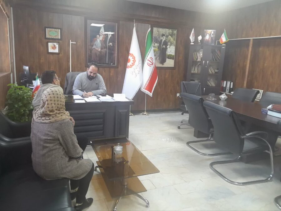 اشتهارد | رئیس بهزیستی اشتهارد میزبان جمعی از مددجویان و جامعه هدف بود