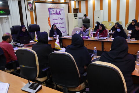 برگزاری دوره  آموزشی مدیریت خدمات مددکاری در اورژانس اجتماعی در بهزیستی بوشهر