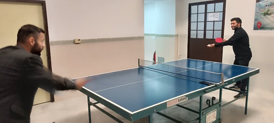 برگزاری مسابقه ورزشی بین کارکنان شاغل در بهزیستی شاهین دژ