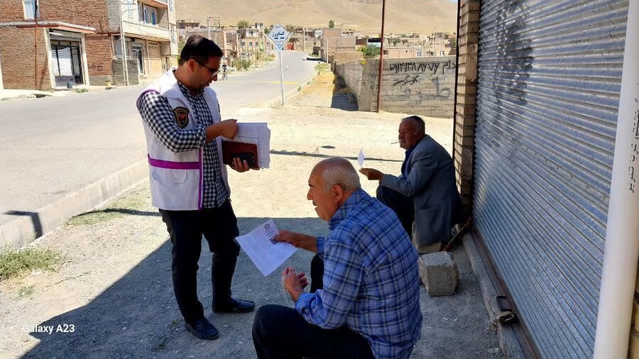 اجرای مانور اورژانس اجتماعی بهزیستی سلماس