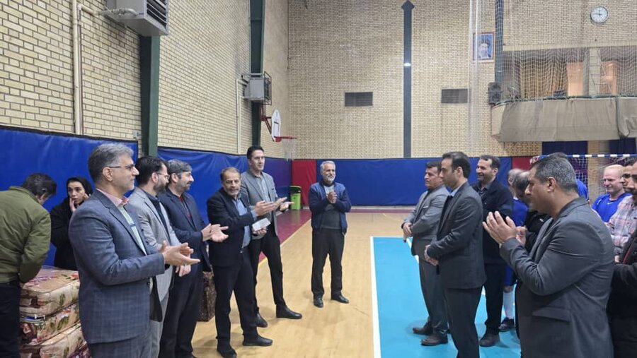 همزمان با دهه مبارک فجر، مسابقات ورزشی ویژه کارکنان و مددجویان بهزیستی برگزار شد