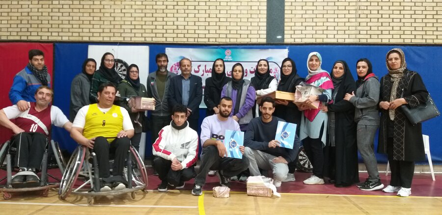 همزمان با دهه مبارک فجر، مسابقات ورزشی ویژه کارکنان و مددجویان بهزیستی برگزار شد