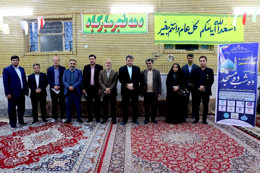 هفتمین شب از اجرای طرح تبیینی "ده شب ده مسجد" با حضور مدیر کل بهزیستی خوزستان 