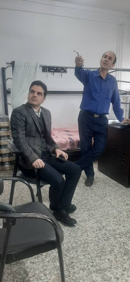 بازدید میدانی مدیرکل بهزیستی گیلان از مرکز نگهداری ، درمان و کاهش آسیب ماده ۱۶ استان