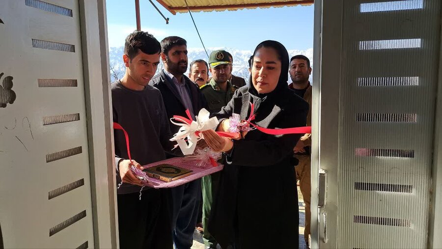 سروآباد | افتتاح مسکن مددجویی به مناسبت دهه مبارک فجر