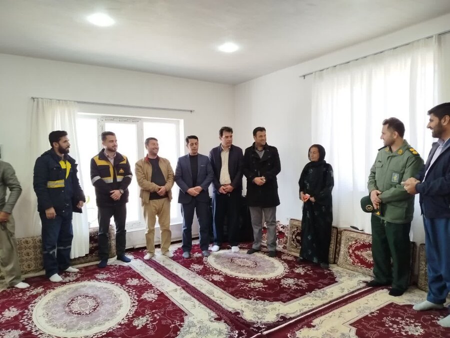 سروآباد | افتتاح مسکن مددجویی به مناسبت دهه مبارک فجر