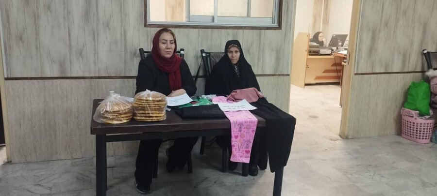 شهریار | برپایی نمایشگاه توانمندی ها و دستاوردهای جامعه هدف بهزیستی شهرستان در ستاد این اداره