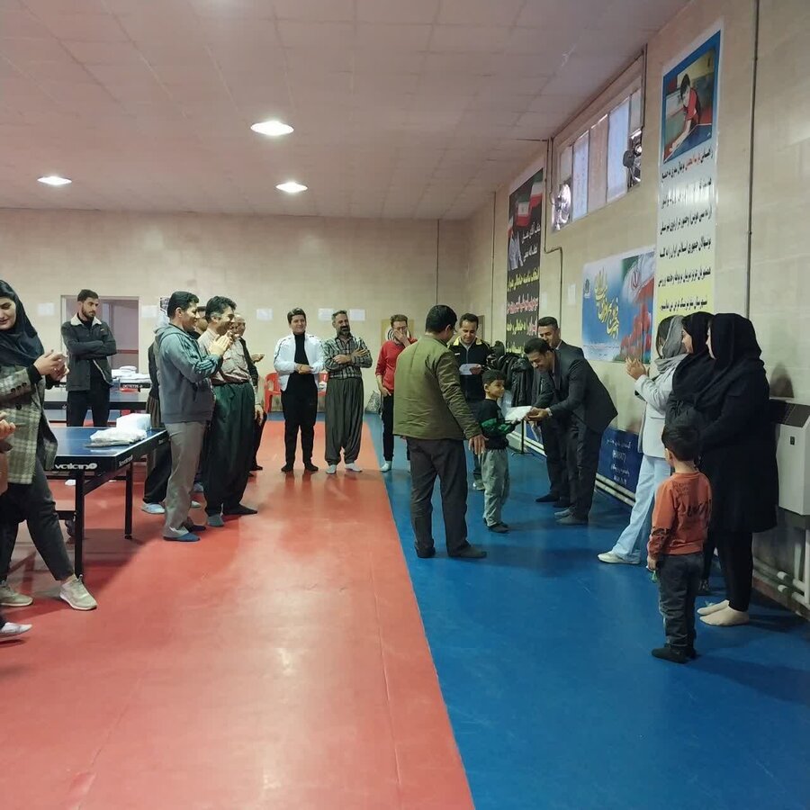 سقز |مسابقات ورزشی کارکنان بهزیستی و هیأت ناشنوایان جام دهه فجر