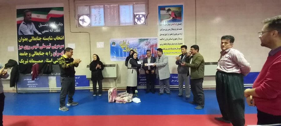 سقز |مسابقات ورزشی کارکنان بهزیستی و هیأت ناشنوایان جام دهه فجر