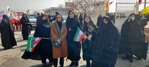 چهارباغ | حضور پرشور خانواده بزرگ بهزیستی شهرستان چهارباغ در راهپیمایی ۲۲ بهمن
