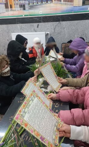 حضور فرزندان خانه درخشان در مزار شهداء گمنام به مناسبت چهل و ششمین سالروز پیروزی انقلاب اسلامی