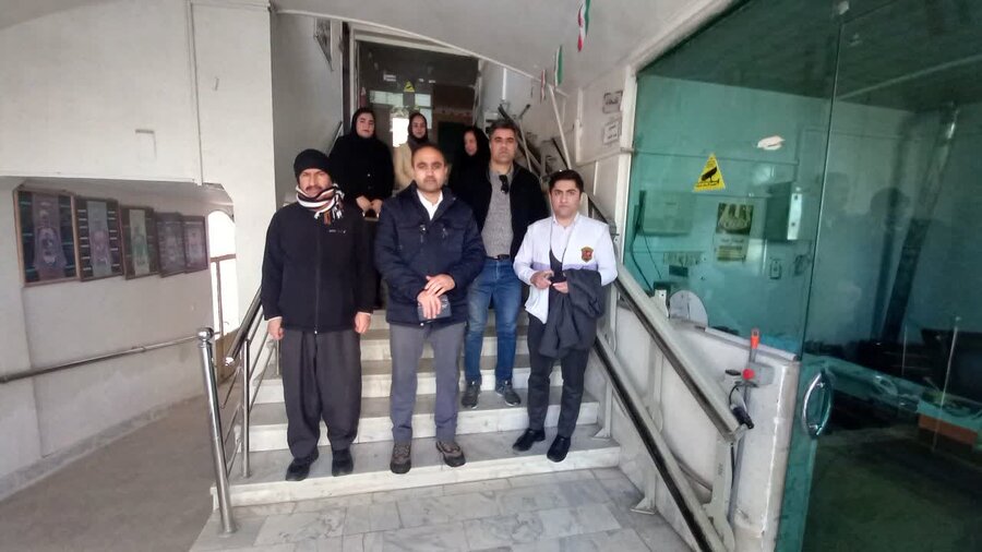 تجلی حضور کارکنان و جامعه هدف سازمان بهزیستی استان کردستان در راهپیمایی ۲۲ بهمن