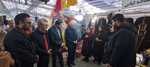 بازدید مدیر کل بهزیستی فارس از نمایشگاه توانمندی های افراد دارای معلولیت در باغ ملی