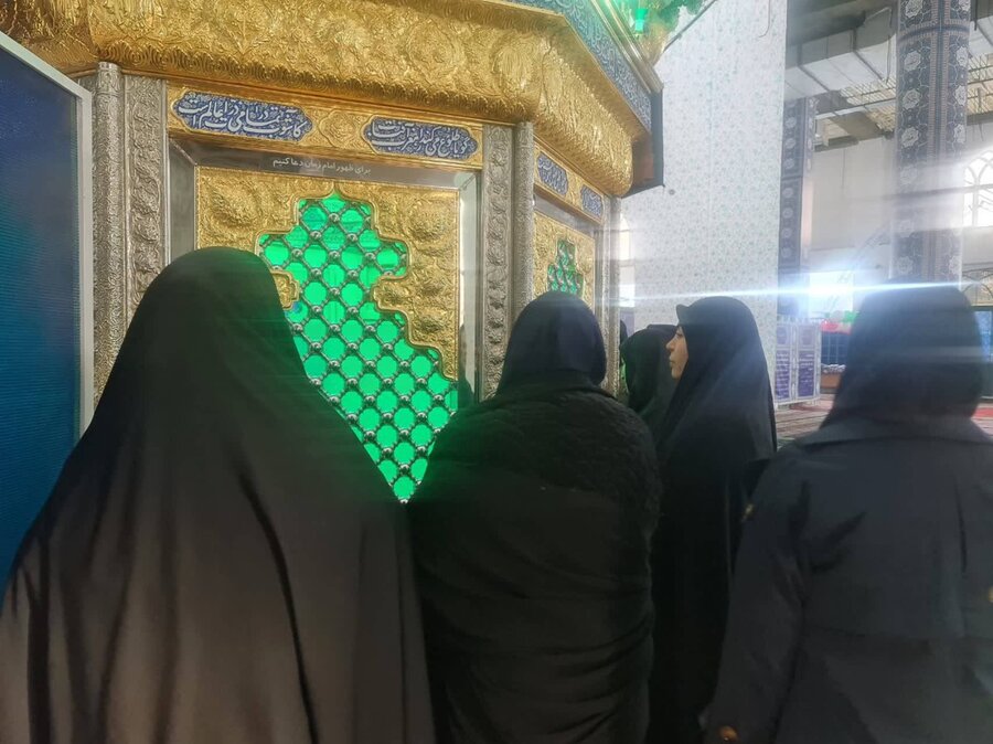 شهر قدس | برپایی اردوی زیارتی با حضور رئیس اداره بهزیستی بمناسبت دهه مبارک فجر و اعیاد شعبانیه