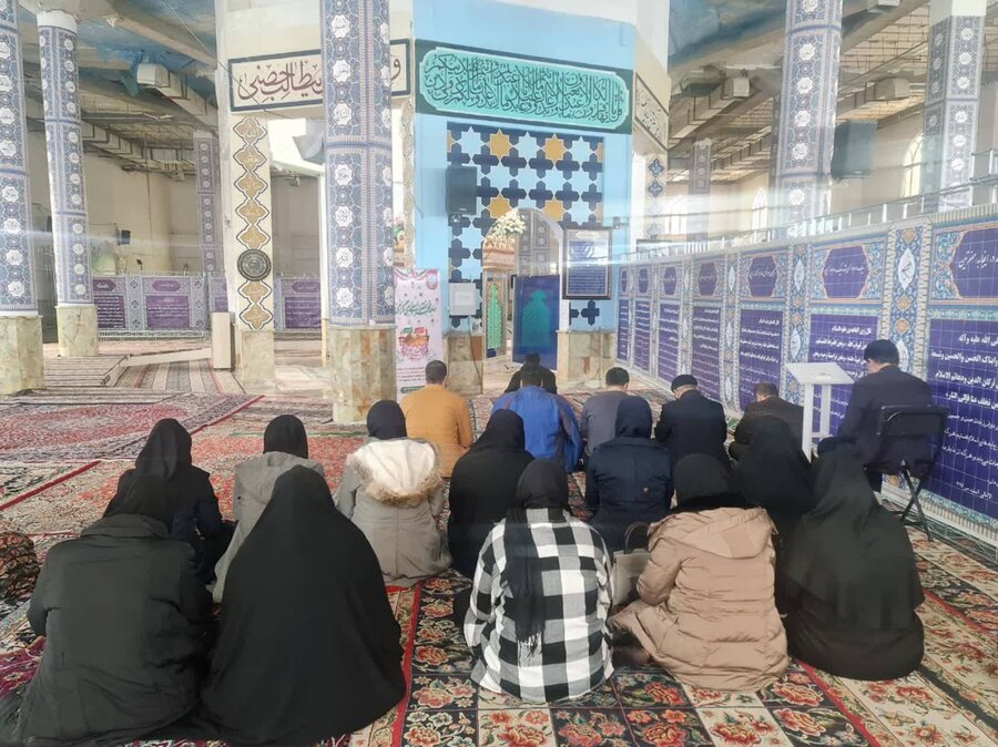شهر قدس | برپایی اردوی زیارتی با حضور رئیس اداره بهزیستی بمناسبت دهه مبارک فجر و اعیاد شعبانیه