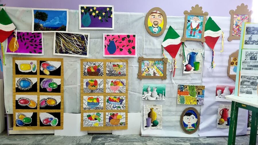 برپایی نمایشگاه توانمندیهای معلولین CBR بهزیستی چالدران