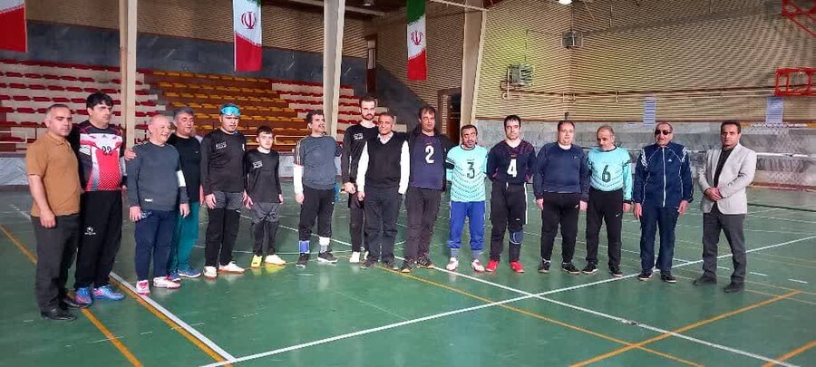 سقز | مسابقات والیبال نشسته و گلبال نابینایان جام دهە فجر