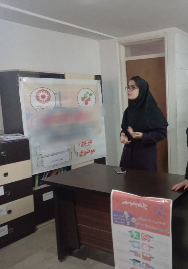 نظرآباد | کارگاه آموزشی کنترل فشار خون و تغذیه سالم در شهرستان نظرآباد برگزار شد